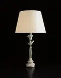 Rare "Ecossaise" table lamp by Alberto Giacometti, circa 1935, Painted plaster, paper shade, sold Dec 2016