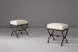 Diego Giacometti, Two “Tabourets en X," troisième version