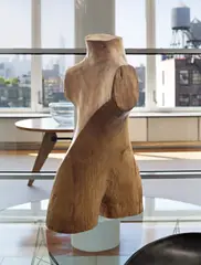 Alexandre Noll, Untitled (torso), 1950s, Elm