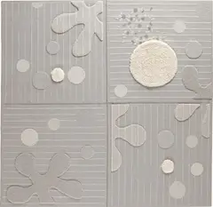 Unique "Ode to Svensk Tenn" rug by Mindel Shelton & Associates, 2010, Wool, sold Dec 2016
