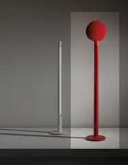 “Elysée” floor lamp by Pierre Paulin, circa 1970, Painted aluminum, painted steel, sold Dec 2016