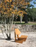 Grete Jalk, Side chair, 1960s, Teak-veneered plywood