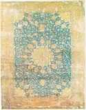 Kour Pour, Untitled, 2013, acrylic, ink jet transfer on canvas, laid on board