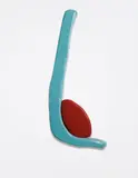 Justin Adian, Caress, 2013, oil enamel, spray paint on canvas, ester foam
