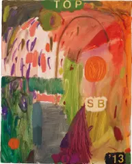 Sebastian Black, Untitled (TOP), 2013, oil on canvas