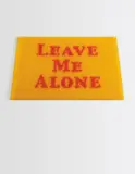 Do Ho Suh, Doormat: Leave Me Alone, 2003, polyurethane rubber