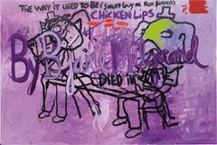 Bjarne Melgaard, Untitled, 2007, oil on linen