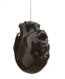 Terence Koh, My Swahili Years, 2007, bronze, paint, wire, mineral oil
