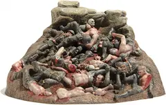 Hell Hole by Jake and Dinos Chapman, 1999, polyester, resin, enamel paint, sold Mar 2015