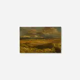 Paisaje by José María Velasco Gómez Obregón, 1905, oil on postcard, sold Apr 2026