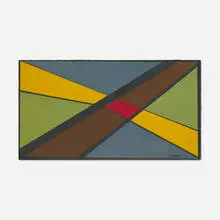 José Mijares, Untitled, c. 1960, acrylic on panel
