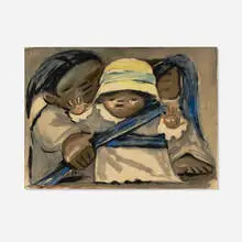 Jean Charlot, Untitled, 1938, watercolor on paper