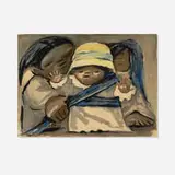 Jean Charlot, Untitled, 1938, watercolor on paper