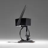 Fletcher Benton, Study (from the Going Around the Corner series), c. 2007, painted steel