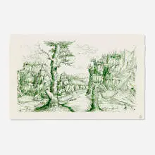 David Godbold, Shall we wake up suddenly and find this all untrue, 2005, ink on paper
