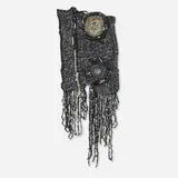 Moffat Takadiwa, Understandable Language, 2018, found plastic keyboard keys, fishing line