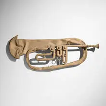Valentin Carron, Ventura rabbit beat, 2015, cast bronze