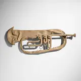 Valentin Carron, Ventura rabbit beat, 2015, cast bronze
