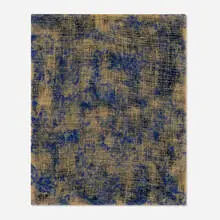 Evan Nesbit, Porosity, 2014, acrylic on burlap