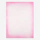 Thomas Wachholz, Magenta 0/100/0/0, 2014, solvent inkjet print and alcohol on canvas