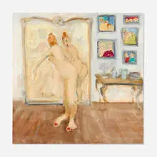 Eva Beresin, Untitled, 2020, oil on canvas