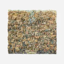 Jeni Spota, Sienese Garden, 2008, oil on canvas