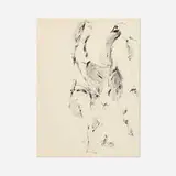 John Altoon, Untitled, c. 1962-65, ink on illustration board