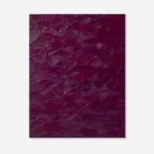 James Hayward, Spartan Cobalt Violet, 1988, oil on canvas over panel