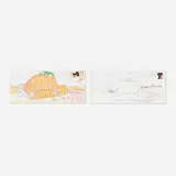 Gilbert Luján, Two envelopes with original drawings, colored pencil and ink on paper