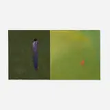 Chris Gwaltney, El Salvador Green (diptych), 2003, oil and alkyd on canvas