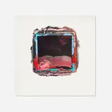 Larry Bell, Fraction #1564, 1996, mixed media collage on paper