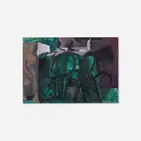 Howard Warshaw, Untitled, 1953, watercolor and collage on paper