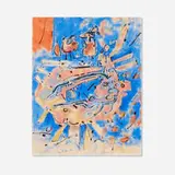 Lee Mullican, Untitled, 1959, oil on paper