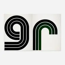 Greg Bogin, Plasticfantastic (value system) (diptych), 1998, acrylic and enamel on canvas wrapped over wood panel