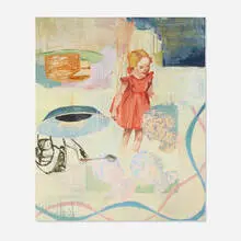 Martin Mull, Spoonfeed, 1999, oil on linen