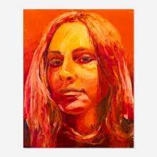Caroline Absher, Andi, 2022, oil on canvas