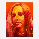 Caroline Absher, Andi, 2022, oil on canvas