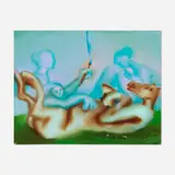 Elizabeth Glaessner, Birth, 2021, oil on canvas