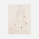 Jean Jansem, Untitled, c. 1980, watercolor and pastel on paper