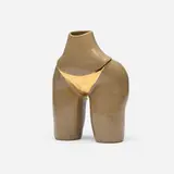 Meegan Barnes, Gold Thong Booty vase