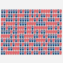 Jonathan Horowitz, Coke/Pepsi (286 Cans), 2012, pigment ink on canvas in 286 parts