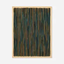 Night Sounds by Gene Davis, 1979, acrylic on canvas, sold Apr 2026
