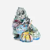 Narumi Nekpenekpen, Somewhere I go. aglow, 2021, crayon, glazed porcelain