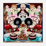 Chris Finley, Drool, Sweat, Scream, 1997-98, oil-based enamel on canvas over panel