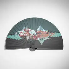 Fan #1 by Yehudit Sasportas, 2004, acrylic on wood construction, sold Apr 2026