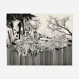Yehudit Sasportas, Ashes, 2004, felt-tip marker on paper