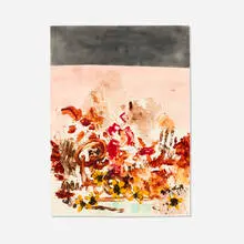 Kianja Strobert, Untitled, 2011, mixed media on paper