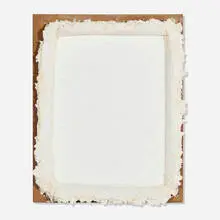 Andrew Dadson, White Restretch, 2012, oil on linen