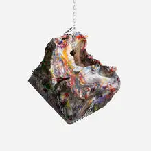 Parker Ito, Memoirs of an Imperfect Kawaii Trill BB 12, 2013, hydro-dipped ceramic, glaze and hardware