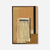 Stephen Edlich, Rodrigo, 1979, sacking paper and newspaper